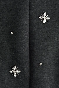 Embellished Scuba Top