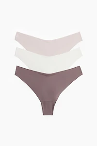 3-pack Invisible Thong Briefs