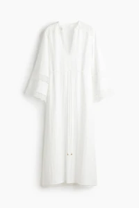 Embroidered-Detail Dress