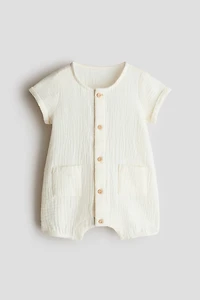 Cotton Muslin Romper Suit