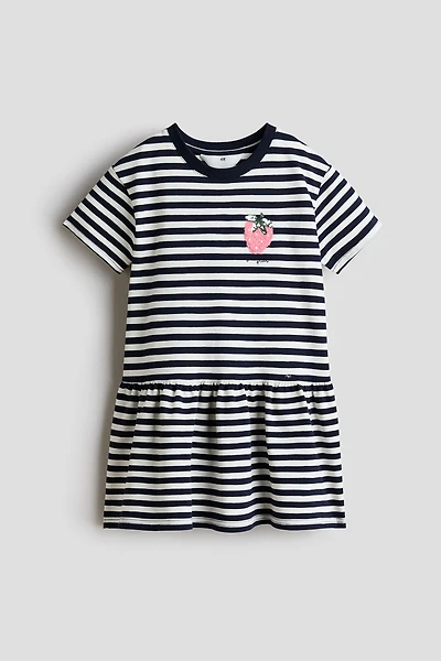 Robe T-shirt avec motif