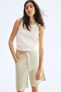 Fine-Knit Sweater Vest