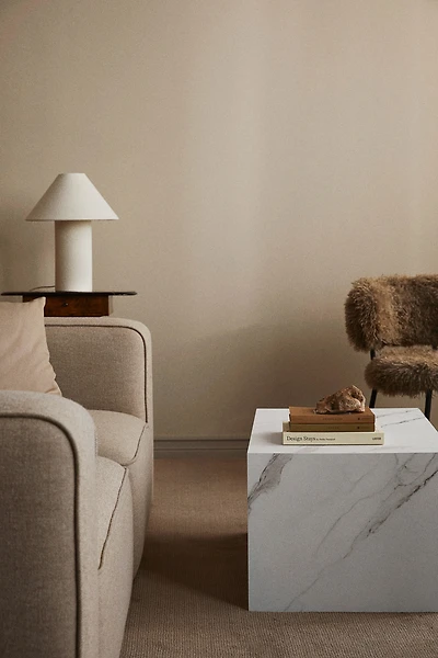 Cube-Shaped Coffee Table