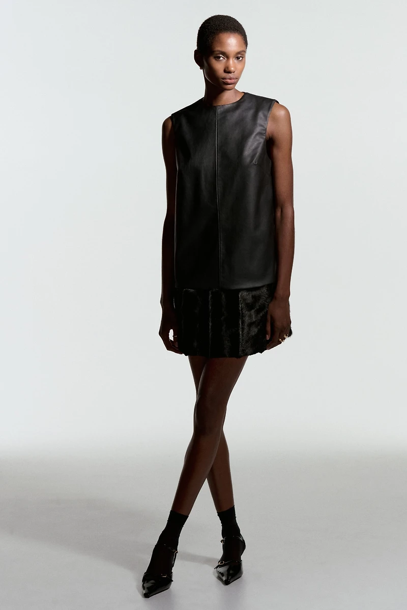 Minirobe en tissu enduit