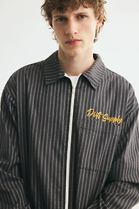 Embroidered Cotton Overshirt