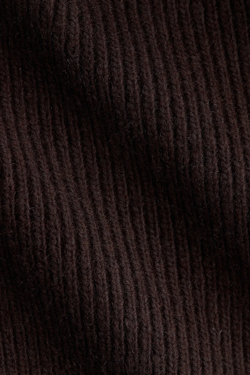 MAMA Rib-Knit Cardigan