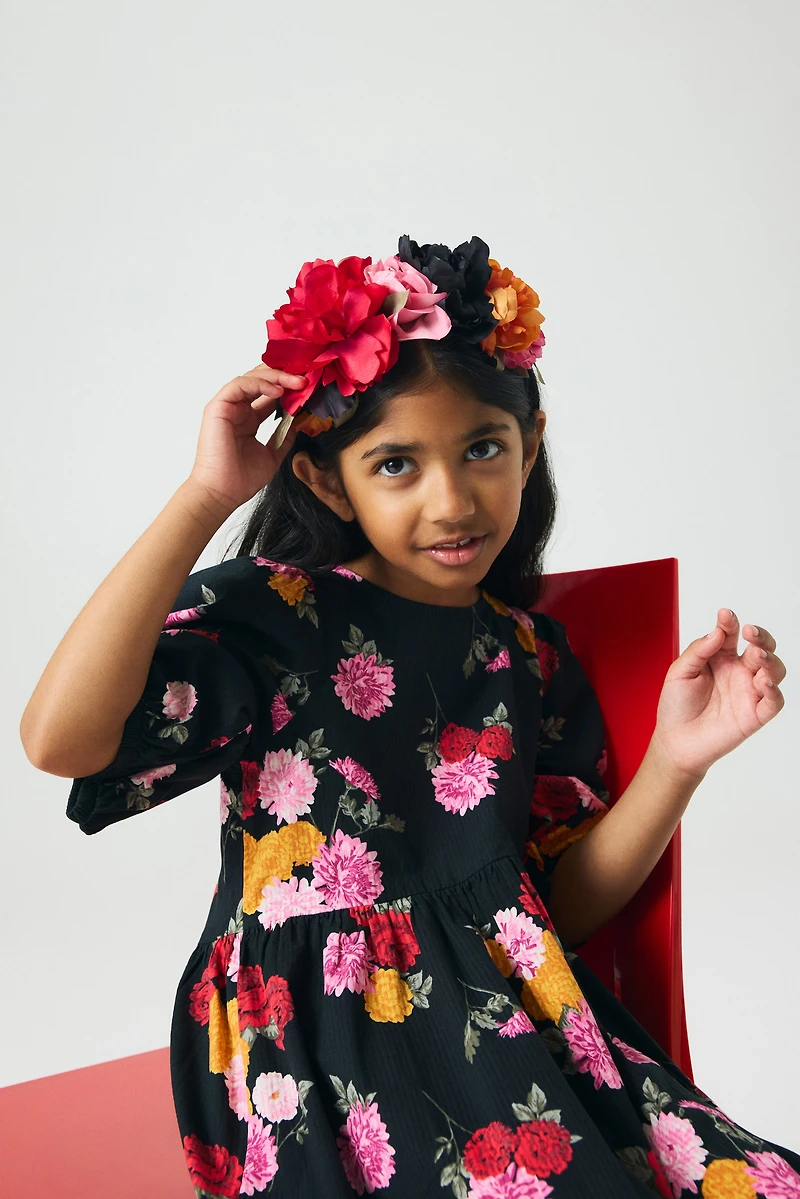 Cotton Seersucker Dress