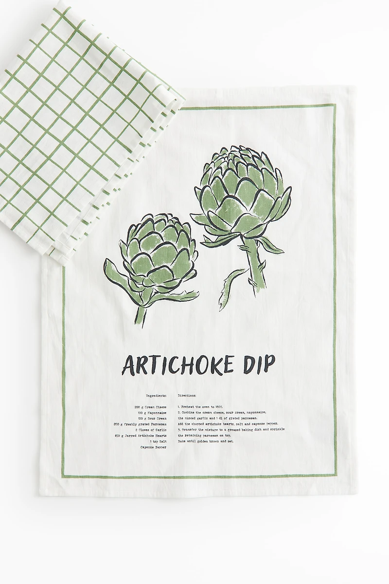2-pack Tea Towels