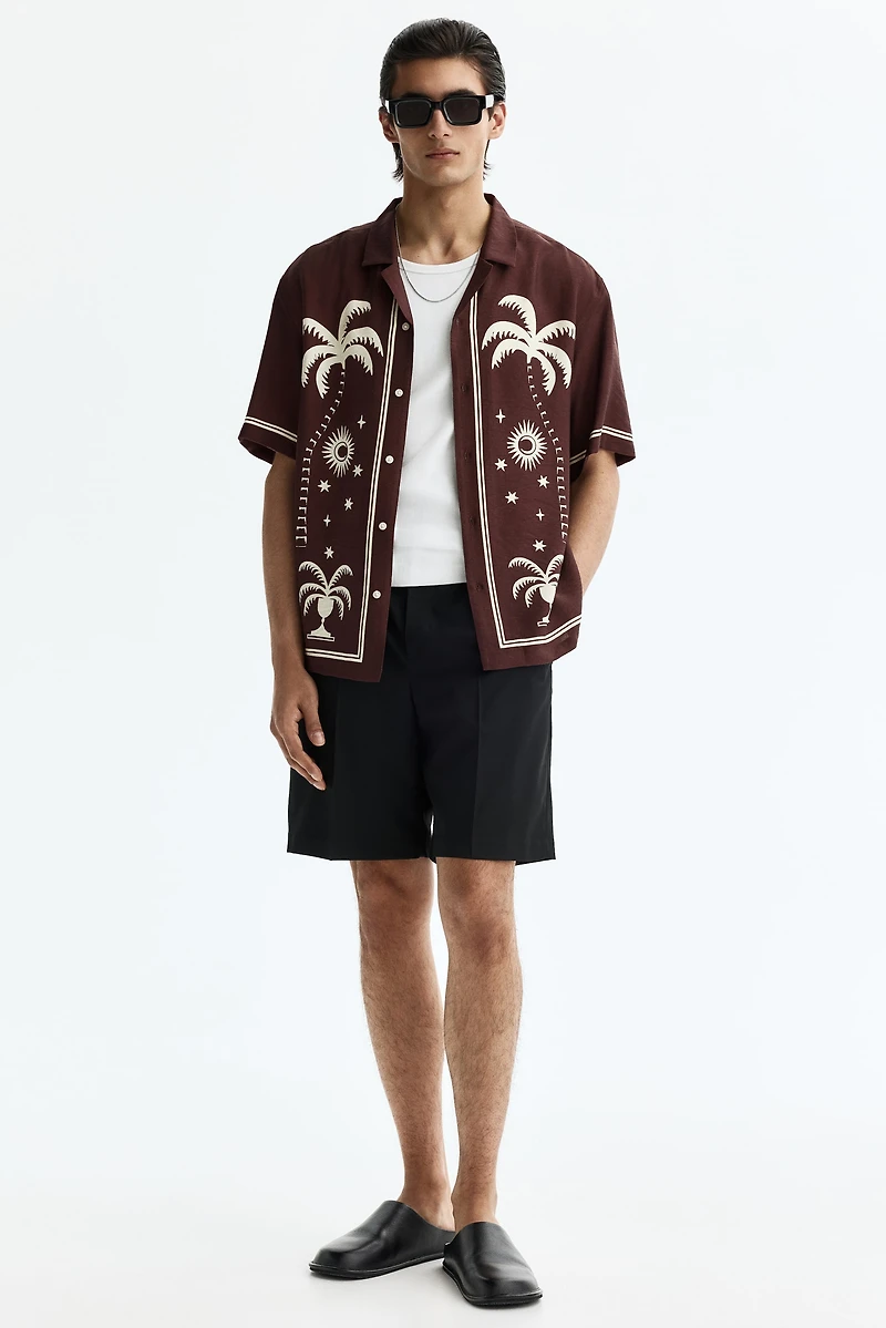 Relaxed-Fit Printed Resort Shirt