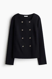 Double-Breasted Cardigan