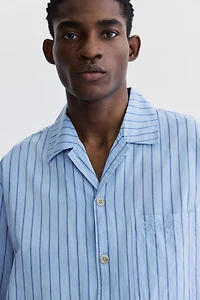 Chemise et pantalon de pyjama en popeline