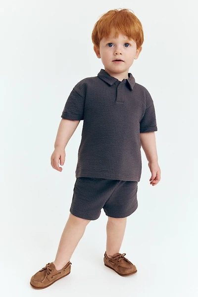 2-Piece Waffled Cotton Set