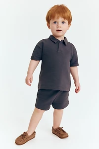 2-Piece Waffled Cotton Set