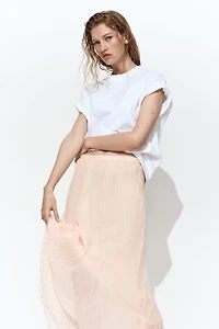 Plissé Handkerchief Skirt