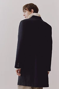 Manteau en laine mélangée