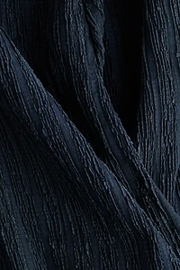 Crinkled Wrap Top