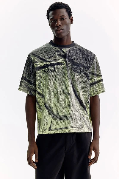 Oversized Boxy Printed T-Shirt