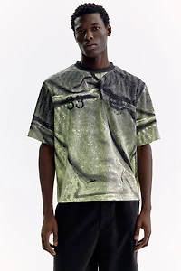 Oversized Boxy Printed T-Shirt