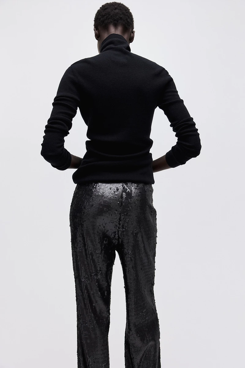 Sequined Pants