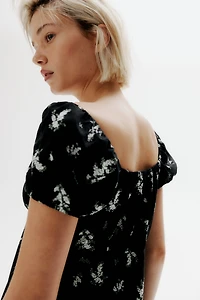 Tie-Detail Maxi Dress
