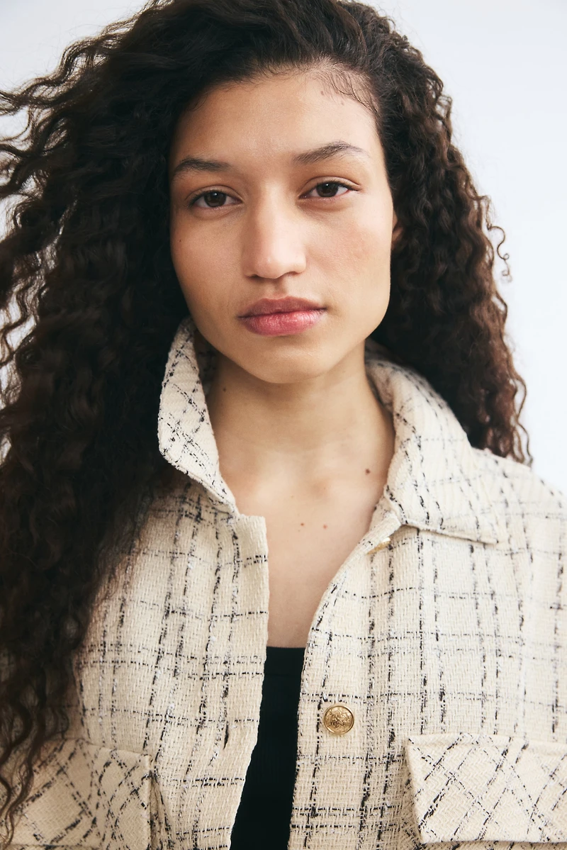 Bouclé Overshirt