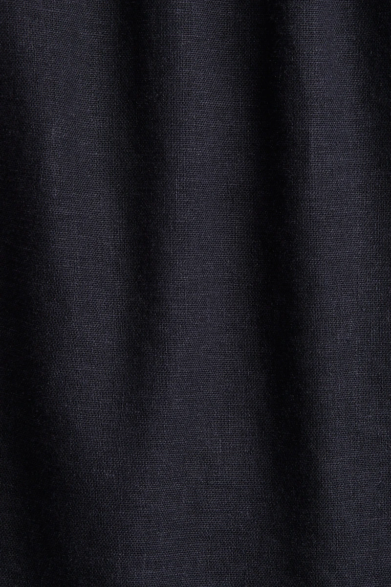 Relaxed-Fit Linen-Blend Shorts