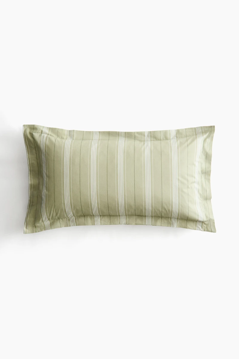 Cotton Percale Pillowcase