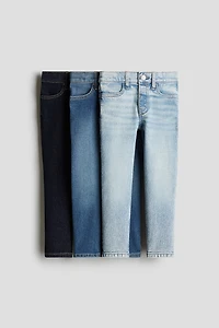 Lot de 3 jeans amincis confortables extensibles