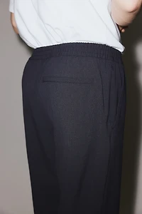 Four-Way Stretch Regular-Fit Pull-On Pants