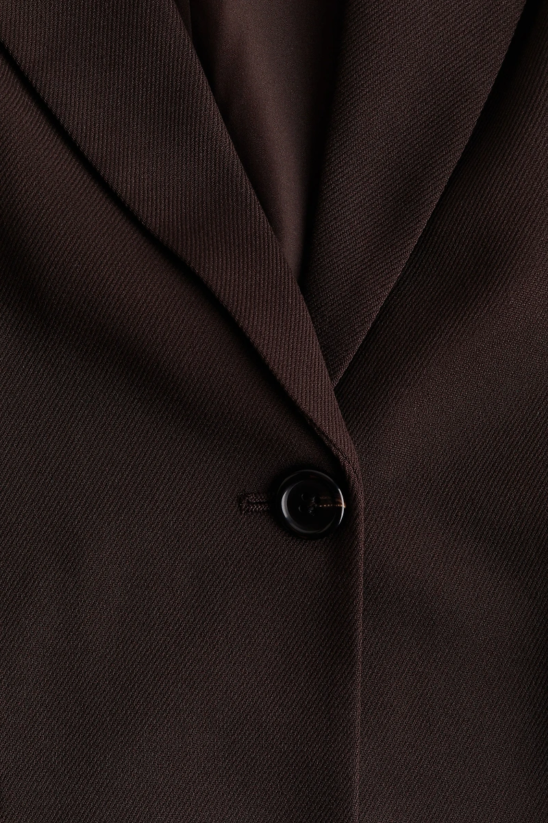 Gathered-Sleeve Jacket