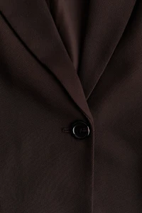 Gathered-Sleeve Jacket