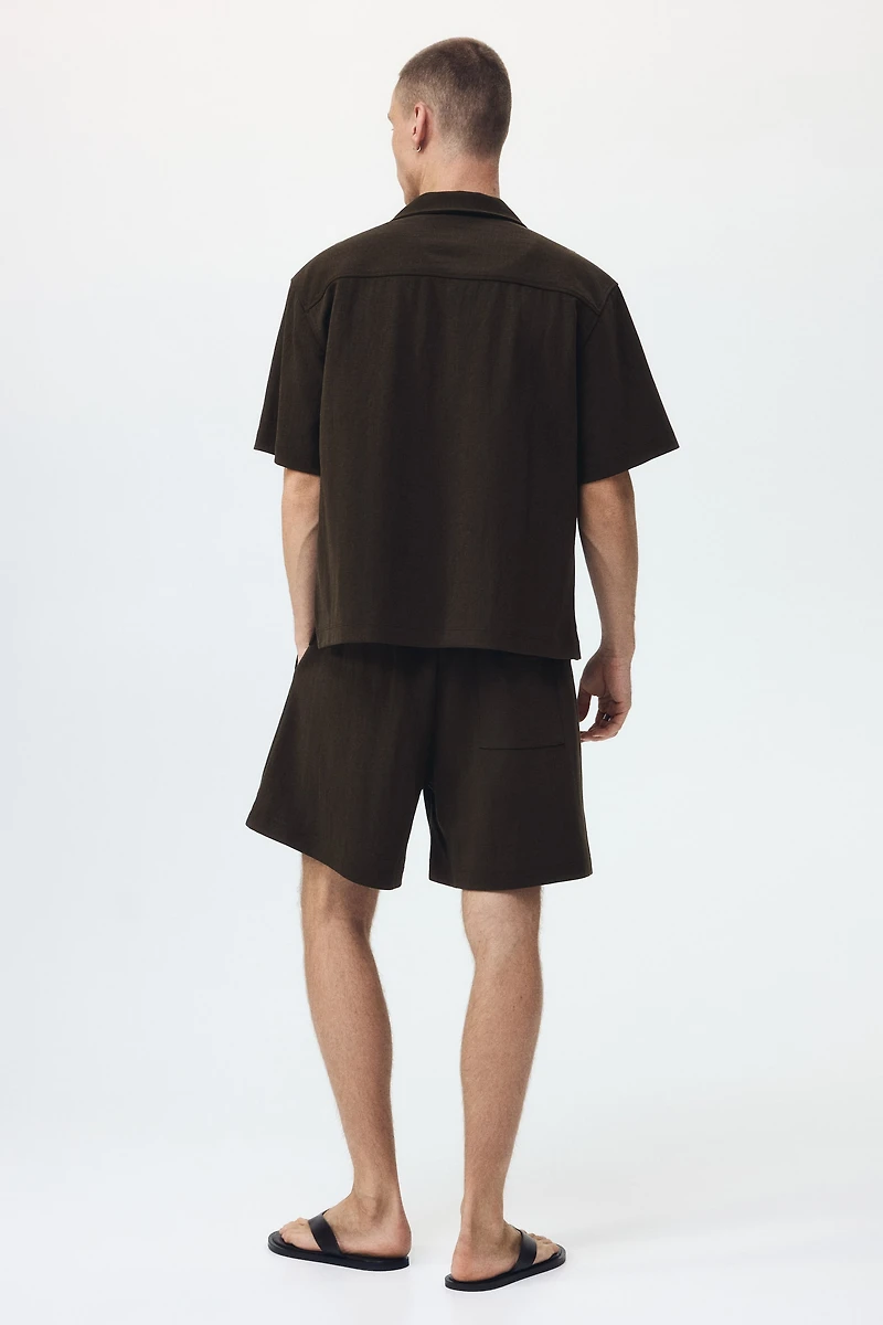 Relaxed-Fit Interlock Shorts