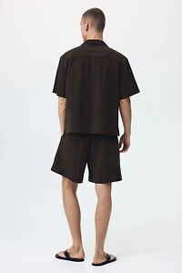 Relaxed-Fit Interlock Shorts