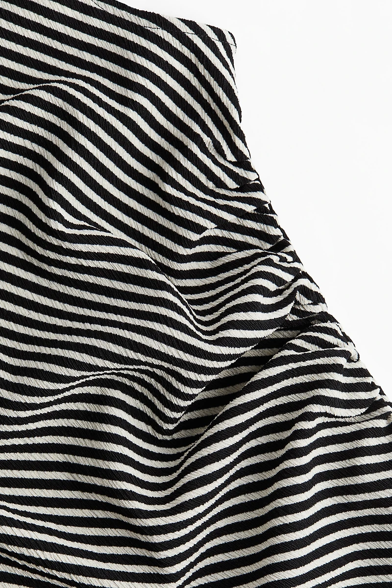 Draped Sleeveless Top