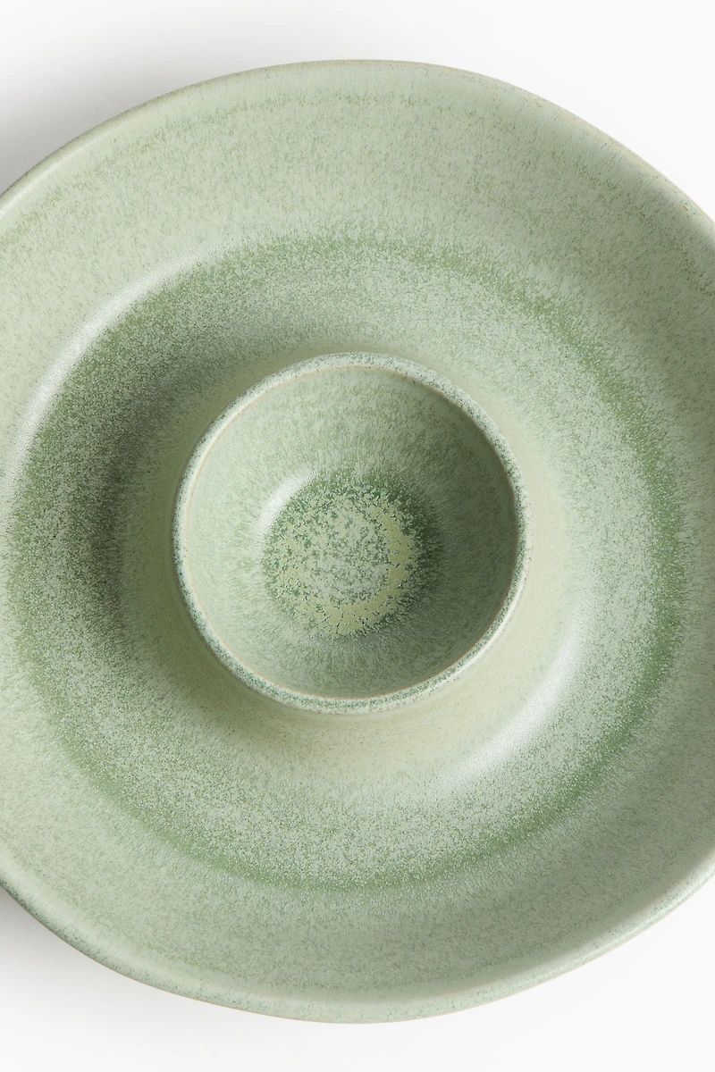 Bol de service en grès cérame