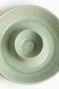 Bol de service en grès cérame