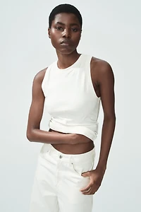 Flatlock-Seam Tank Top