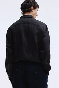 Slim Fit Linen Shirt