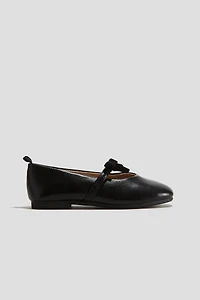 Patent Ballet Flats
