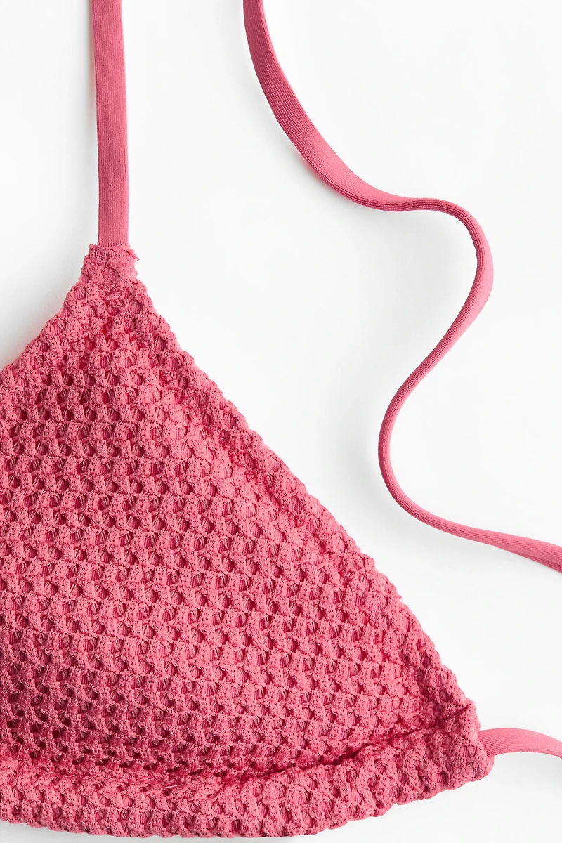 Haut de bikini triangle coussiné