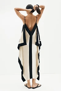 Draped Strappy Dress