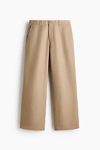Loose-Fit Cotton Chinos
