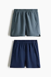 Lot de 2 shorts extensible en 4 sens DryMove🅪