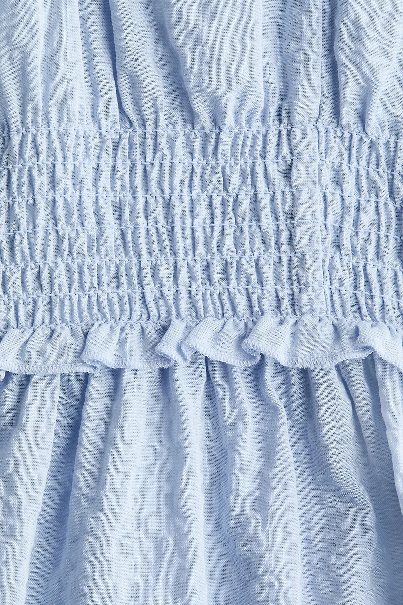 Ruffle-Trimmed Dress