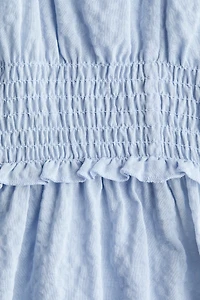 Ruffle-Trimmed Dress