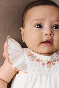 Cotton Bodysuit Dress