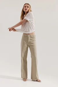 Jean ample Taille très haute