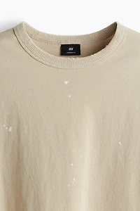 Oversized Fit Printed T-Shirt