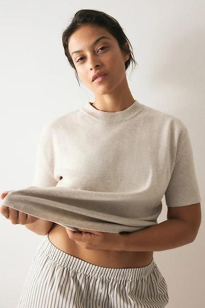 Fine-Knit Top