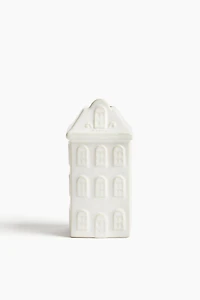 Bougeoir figuratif en grès cérame